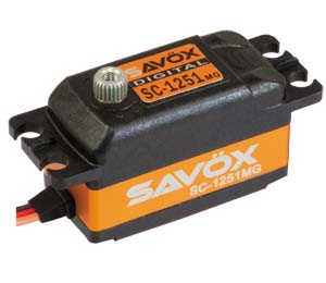 Savox SC-1251MG Low Profile Metal Gear Digital Servo